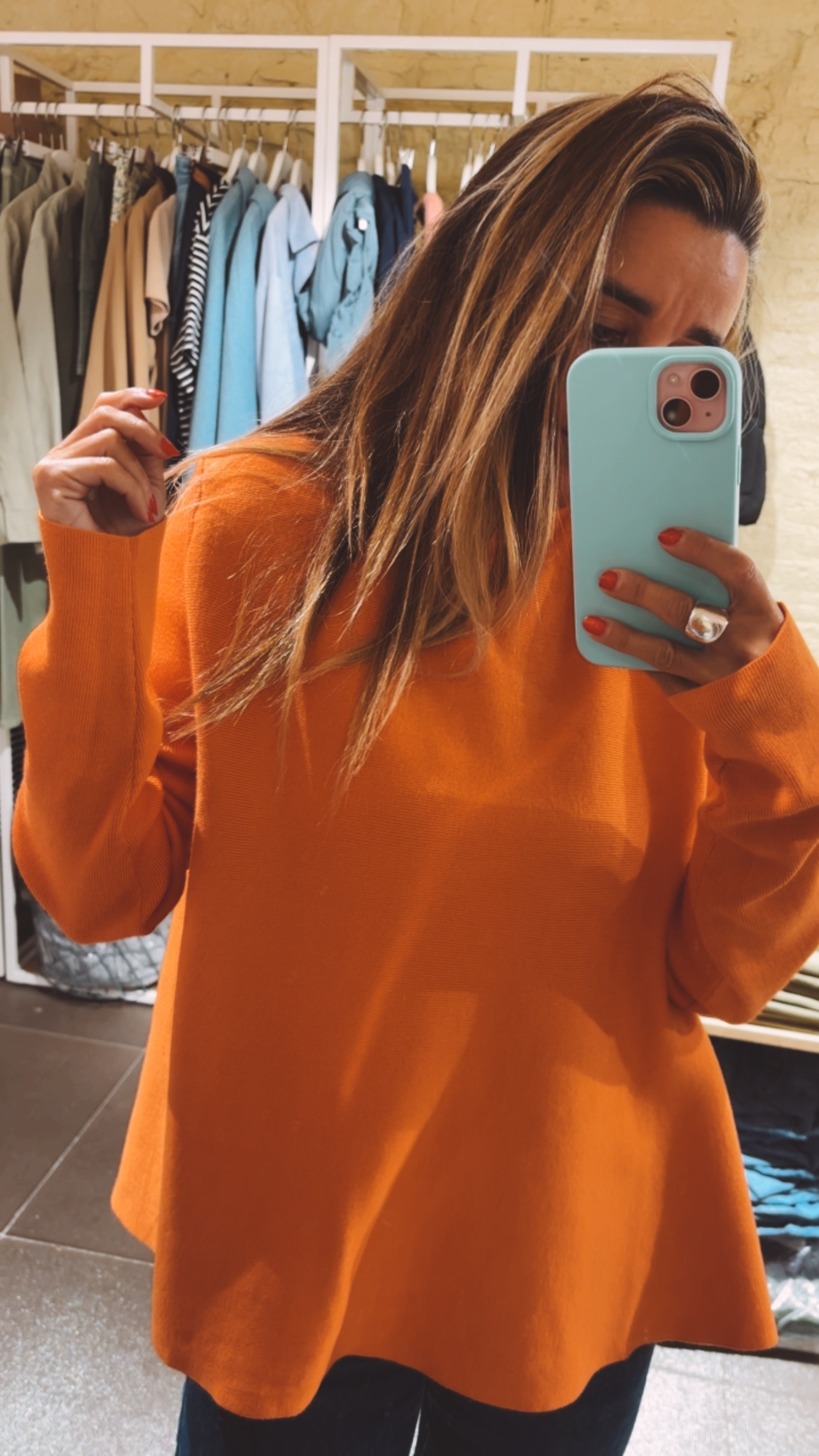Jersey evase naranja 61c10231