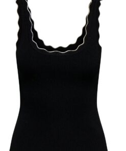 Alternative view of camiseta negra canale ondita 15290585